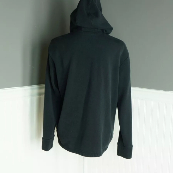 New Adidas Orginal Black Hoodie with Striped Sleeves 2X - Picture 4 of 6